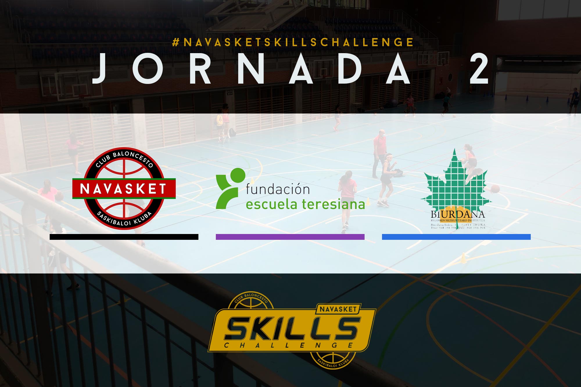 2020-12-05 | Todo preparado para la 2ª jornada del Navasket Skills Challenge