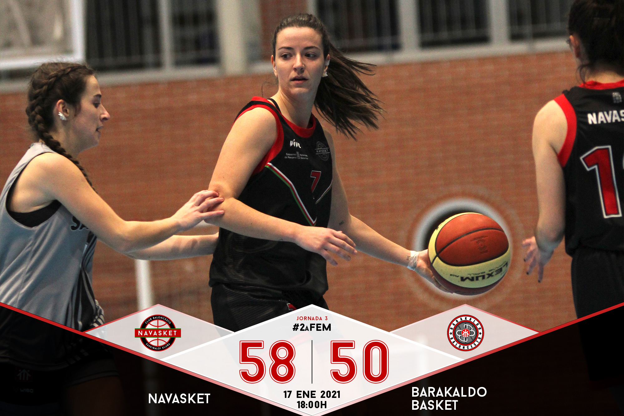 #2aFEM (J3) | Navasket 58-50 Barakaldo Basket