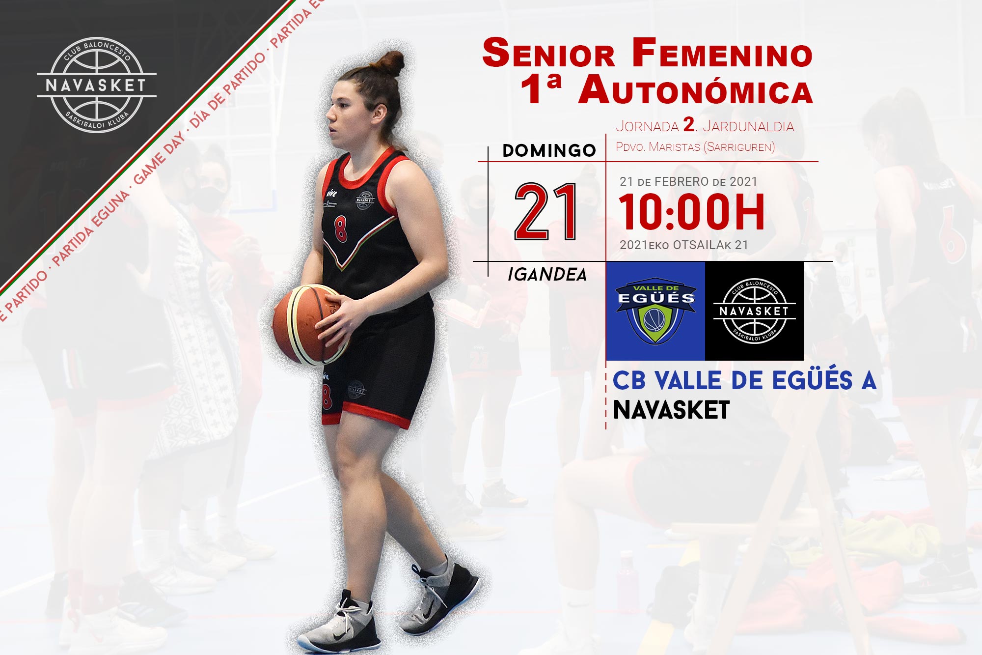 #SenFEM PREVIA | J2 | CB Valle de Egüés A Navasket