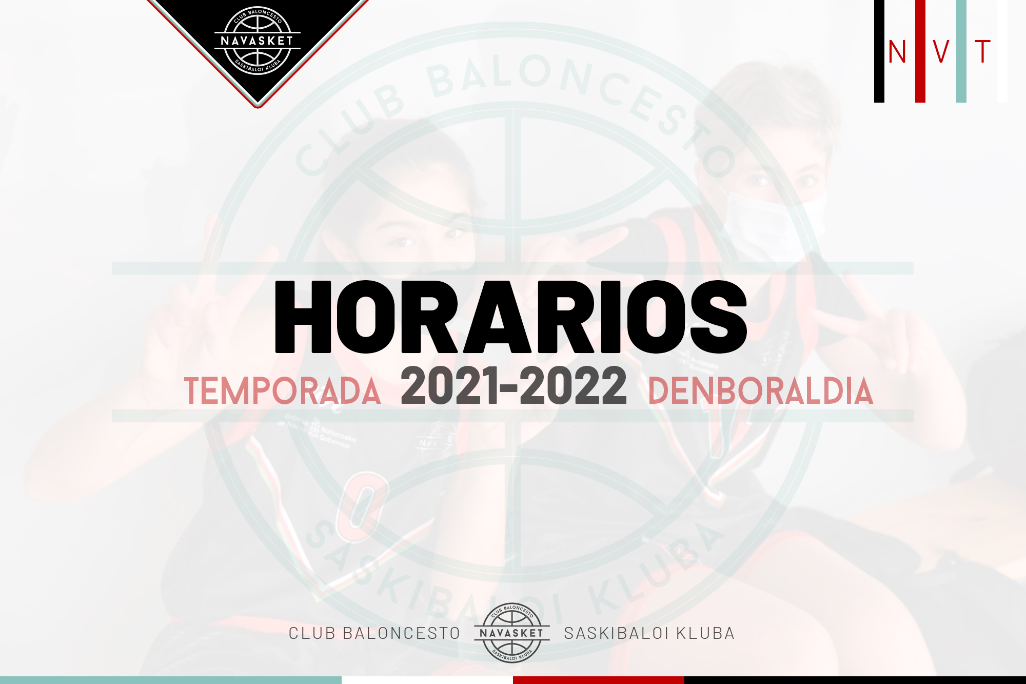 NVT | Horarios temporada 2021-2022