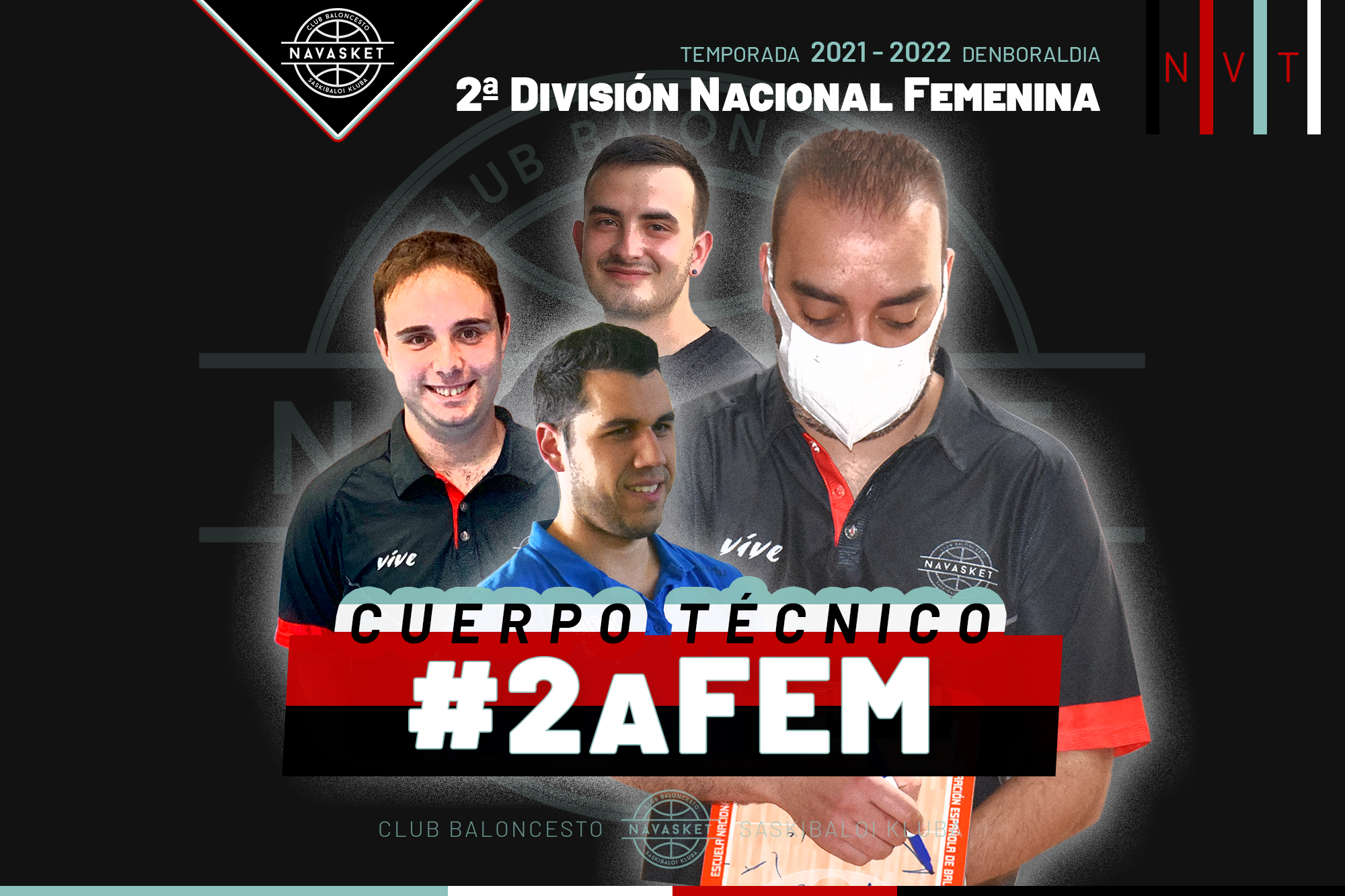 TEMPORADA 2021-2022 | Cuerpo técnico del 2ª División Nacional Femenina