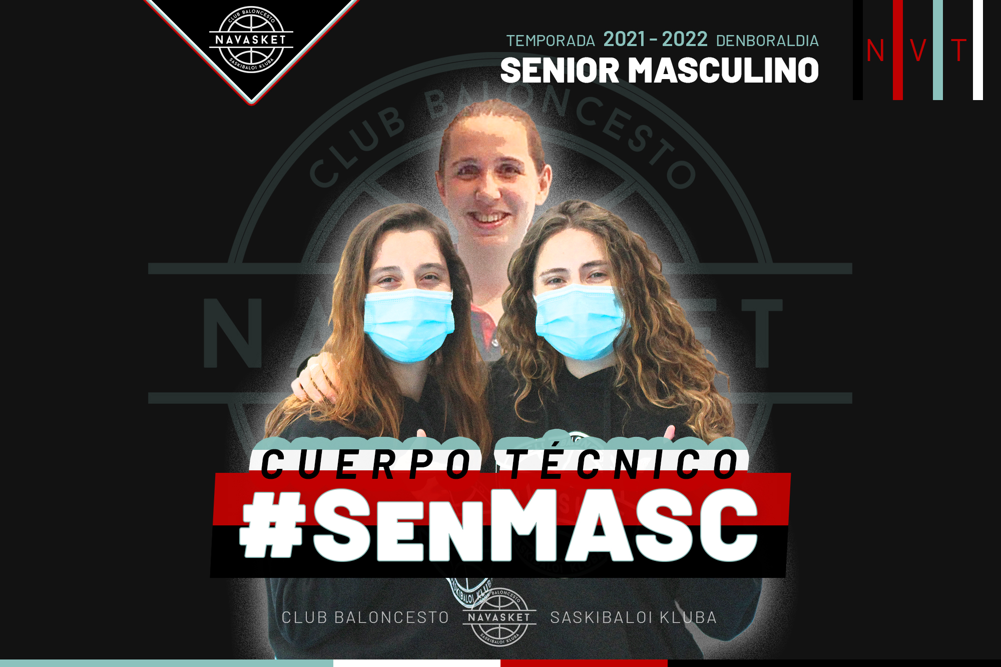 TEMPORADA 2021-2022 | Cuerpo técnico del Senior Masculino