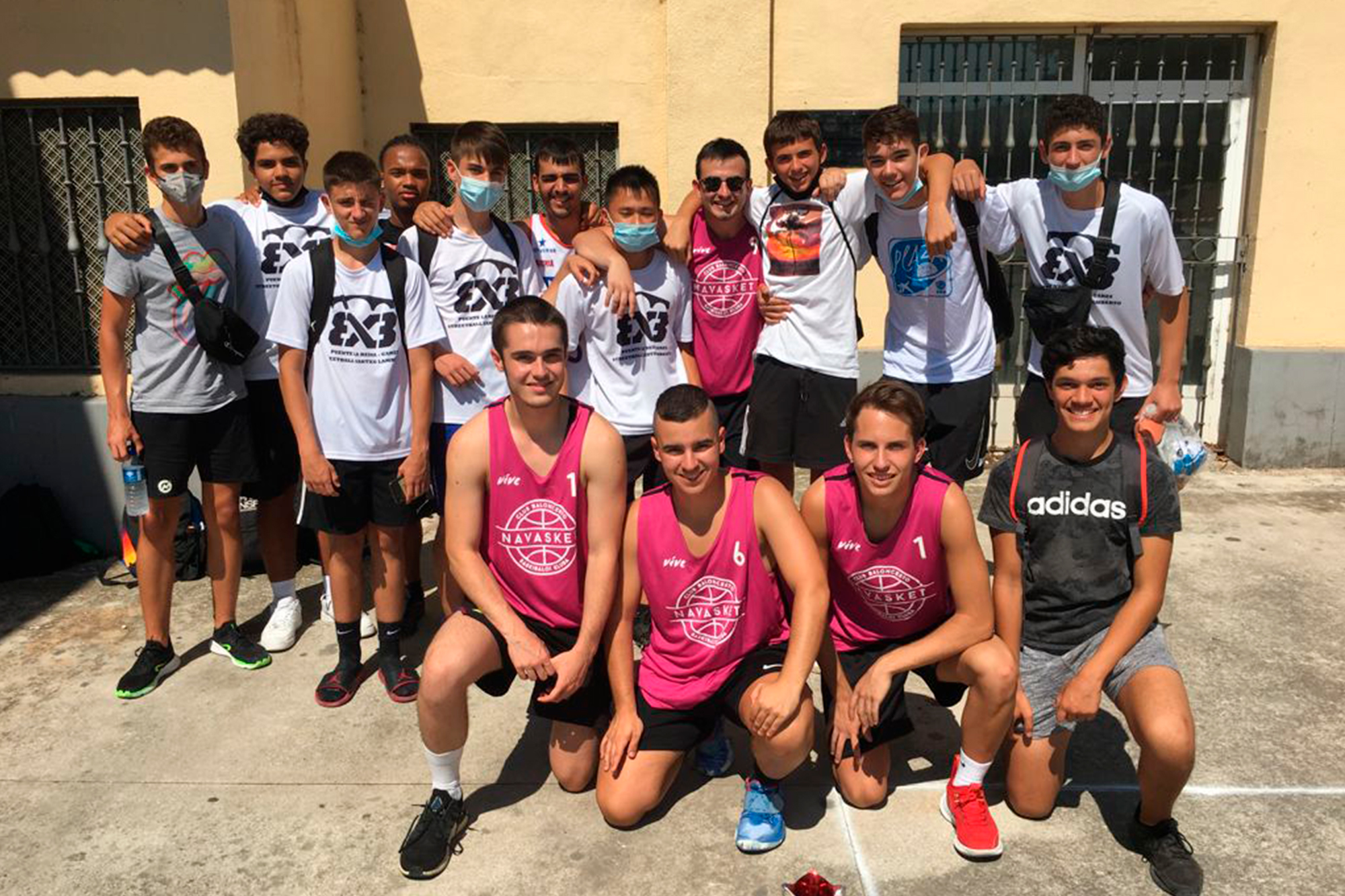 NVT | Gran representación en el Streetball Santxo Lamberto