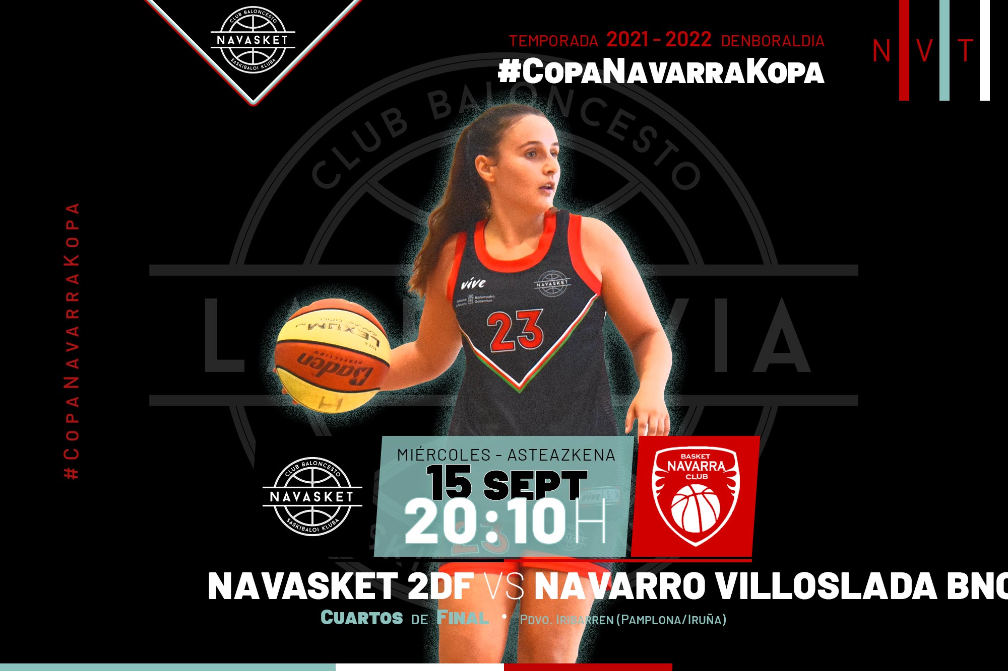#2aFEM PREVIA | COPA NAVARRA | Navasket 2DF Navarro Villoslada Basket Navarra
