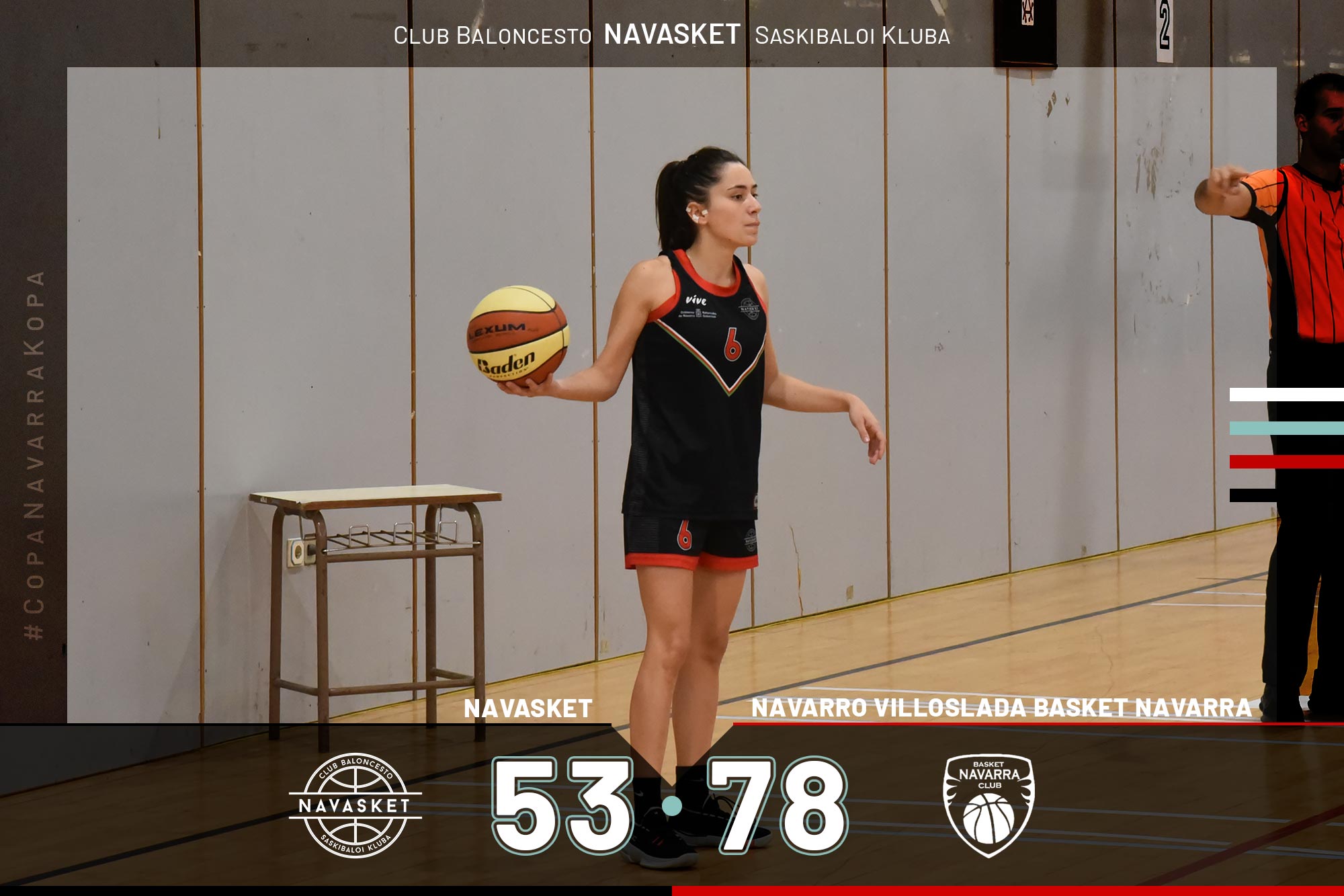 #2aFEM (Copa Navarra) | Navasket 53-78 Navarro Villoslada Basket Navarra