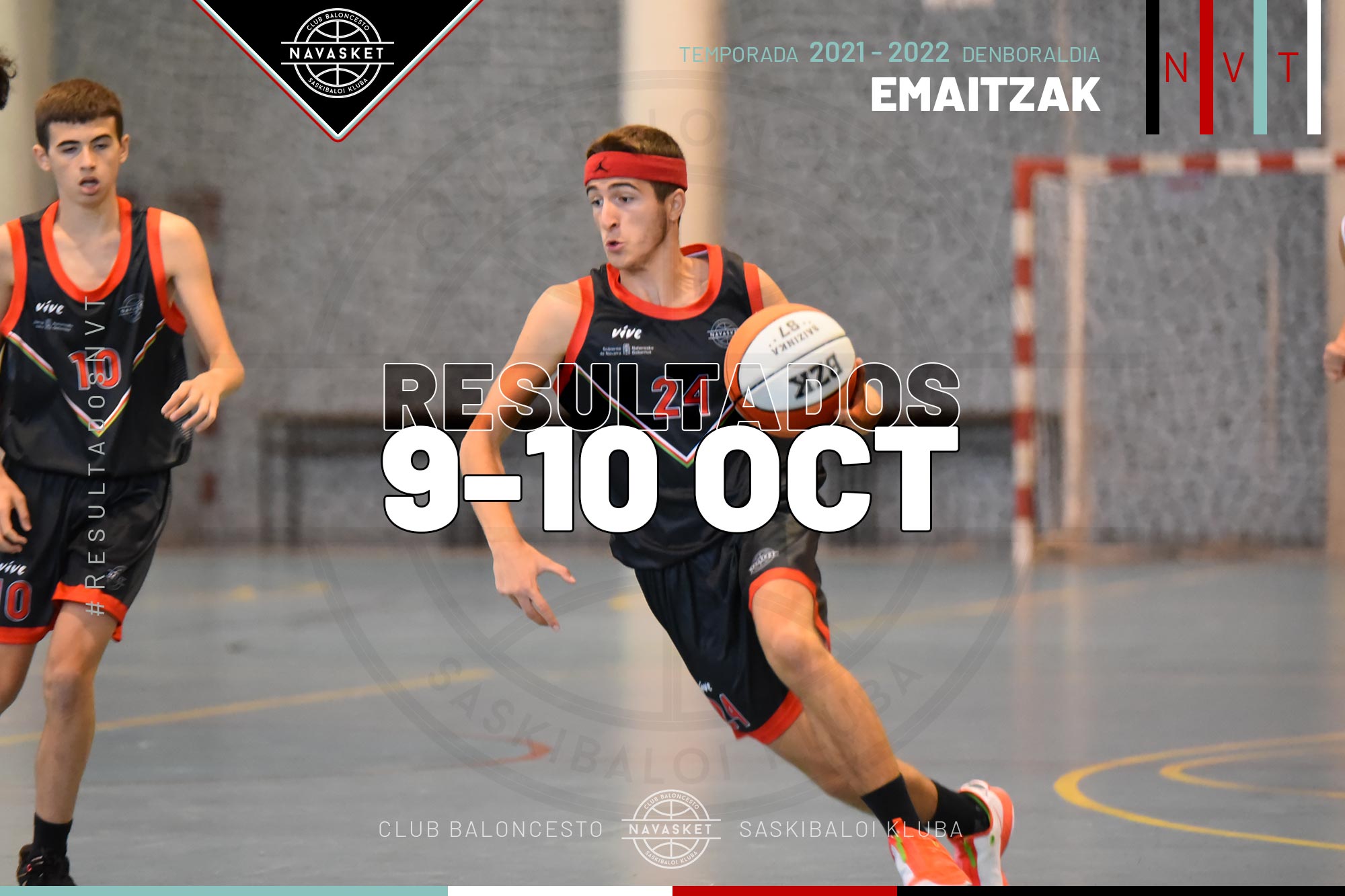 #ResultadosNVT | urriak 9-10 de octubre