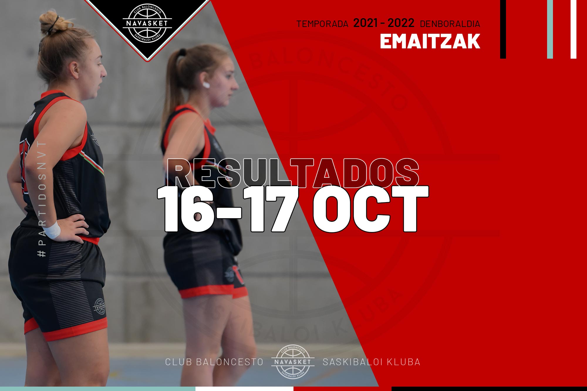 #ResultadosNVT | urriak 15-16-17 de octubre