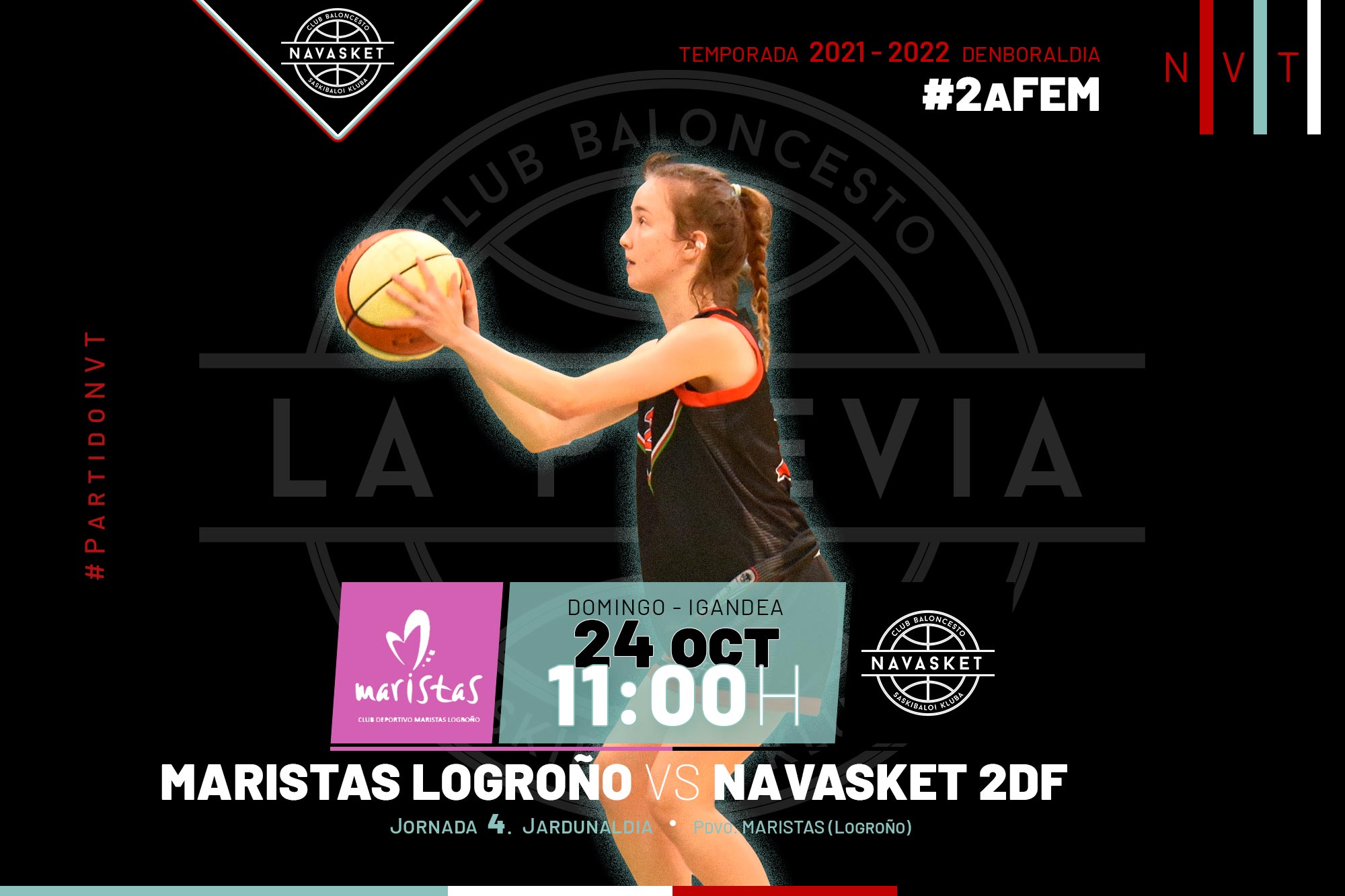 #2aFEM PREVIA | J4 | Maristas Logroño Navasket 2DF