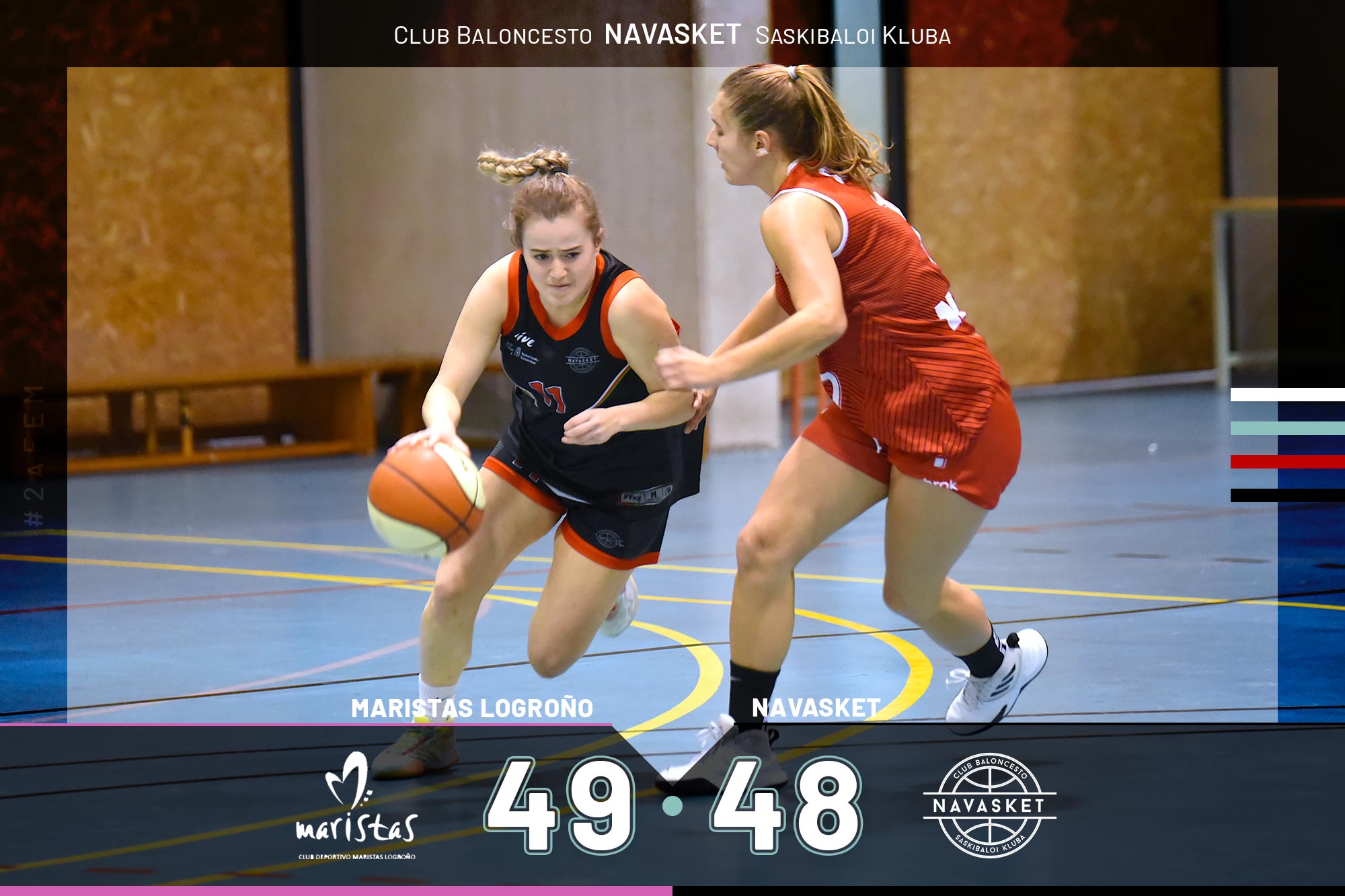 #2aFEM (j.4) | Maristas Logroño 49-548 Navasket