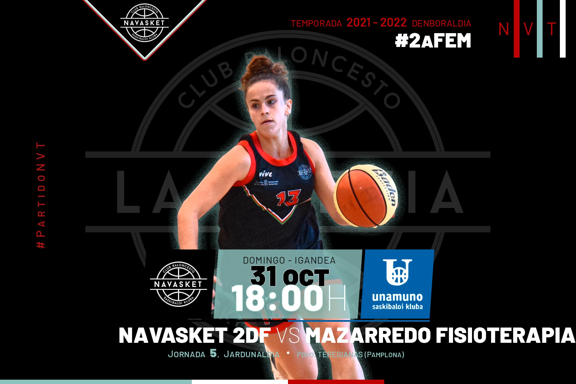 #2aFEM PREVIA | J5 | Navasket 2DF Mazarredo Fisioterapia Unamuno