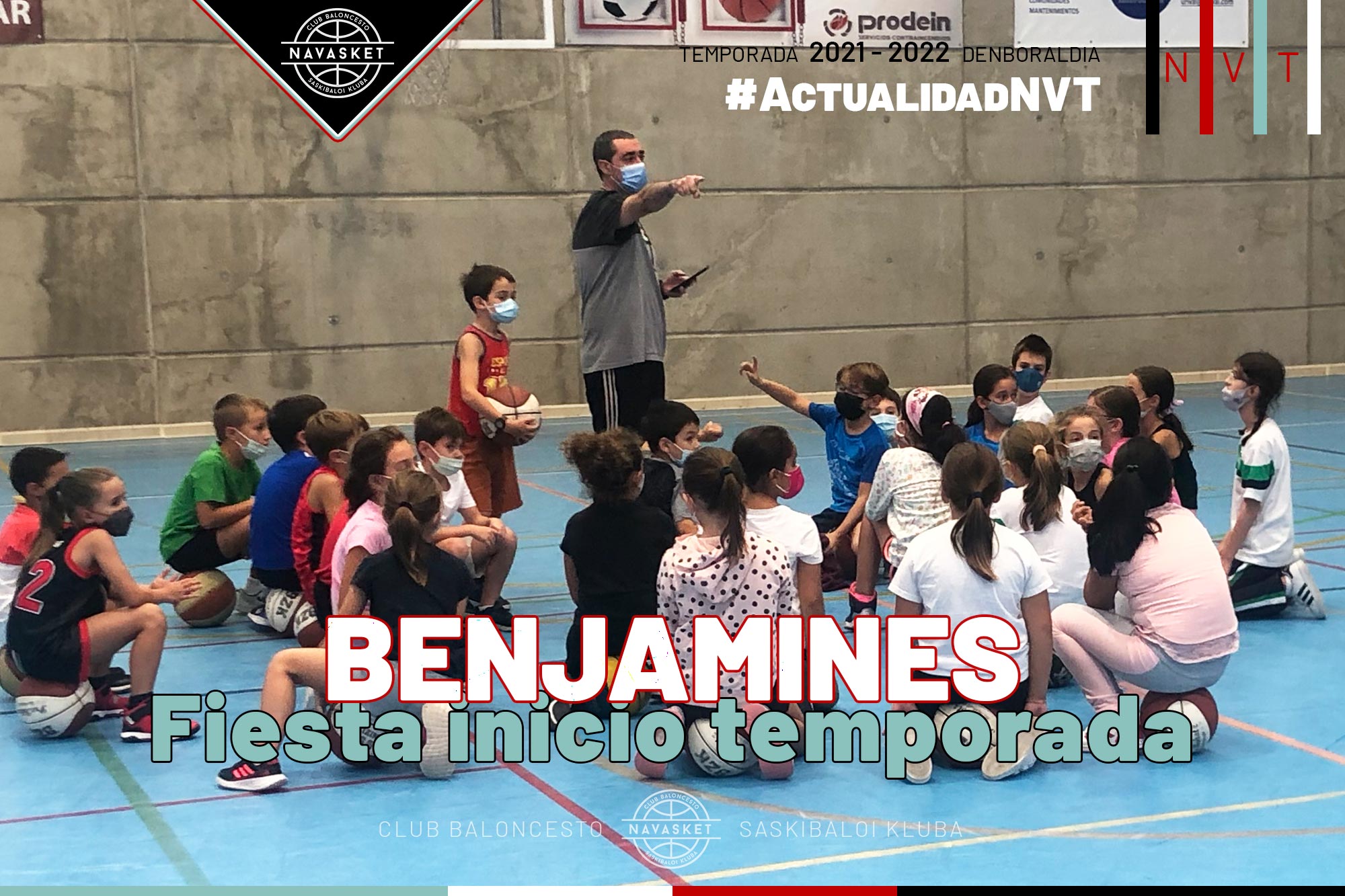 #ActualidadNVT | Fiesta inicio de temporada Benjamín