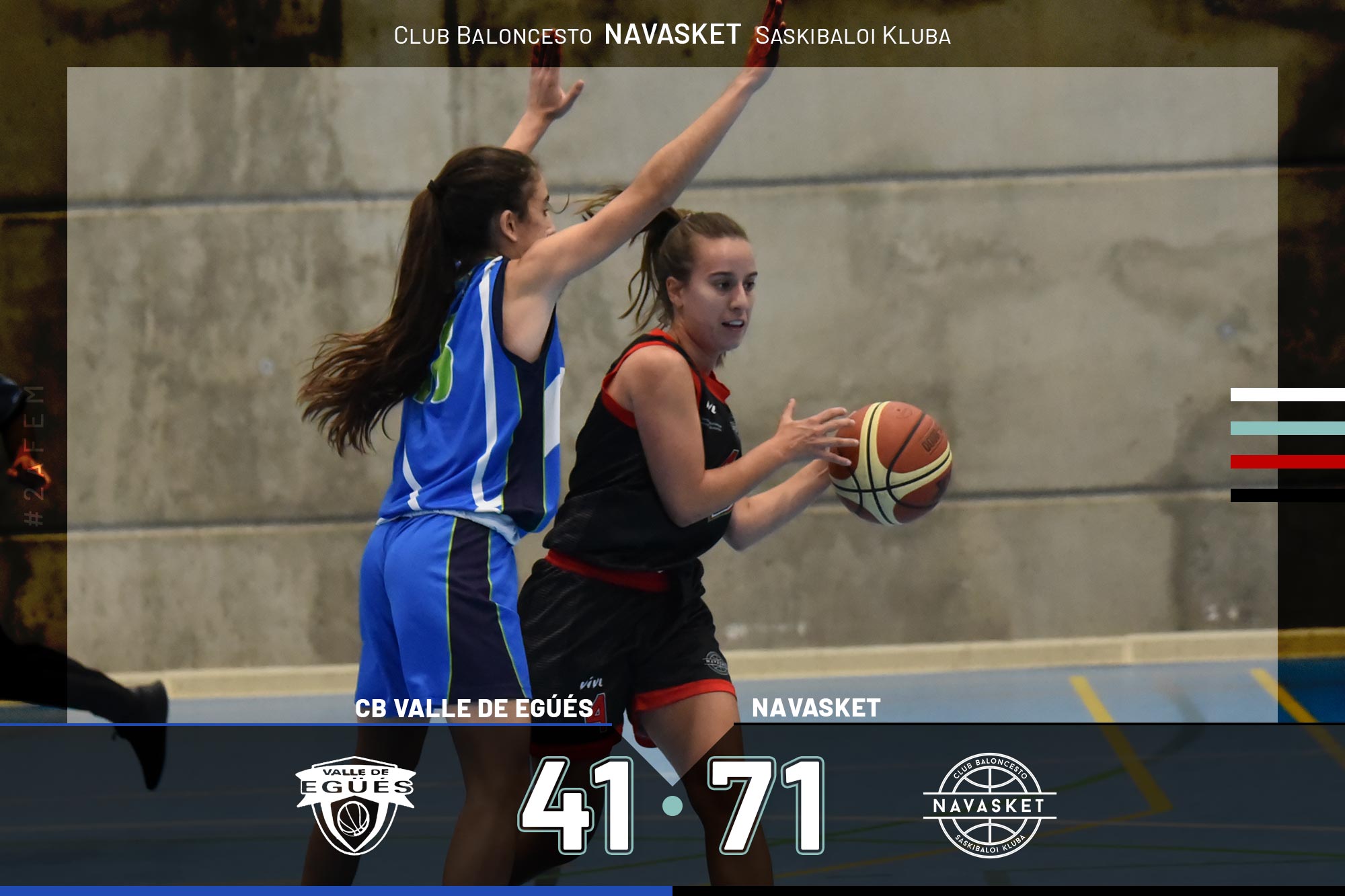 #2aFEM (j.12) | CB Valle de Egüés 41-71 Navasket 2DF