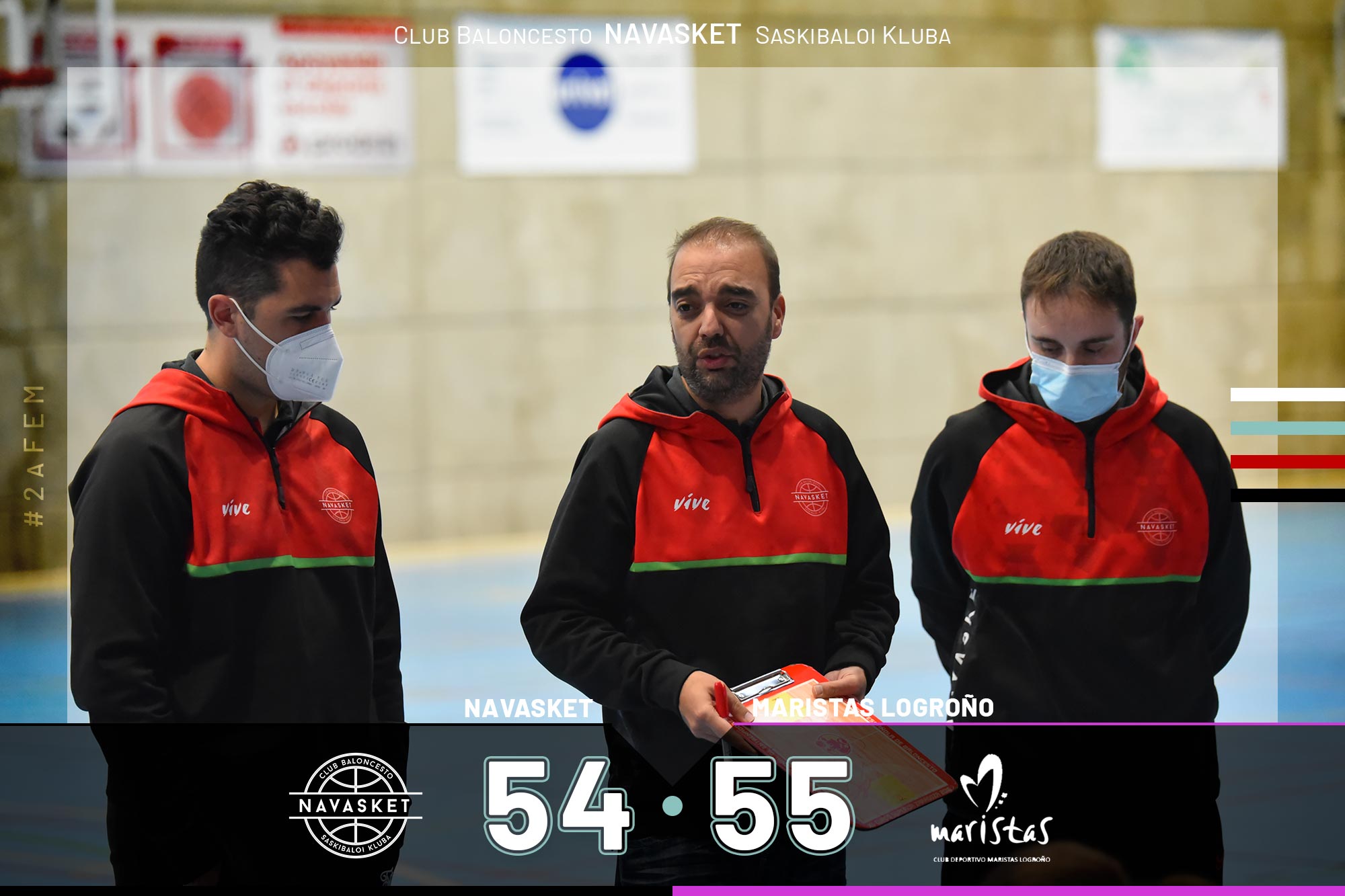 #2aFEM (j.13) | Navasket 2DF 54-55 Maristas Logroño