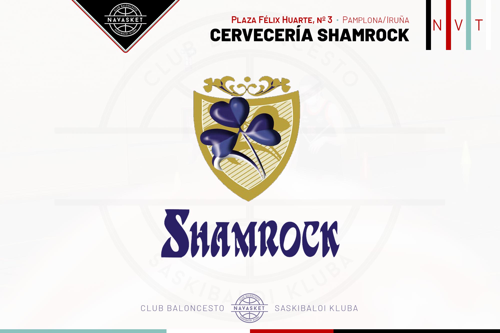 #PatrocinadoresNVT | CERVECERÍA SHAMROCK (temp. 2021-2022)