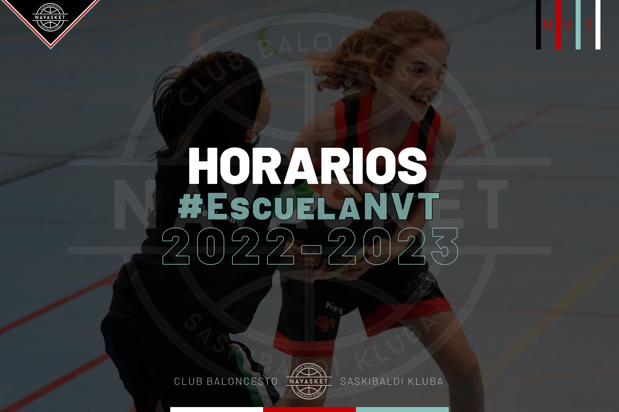 NVT | Horarios #EscuelaNVT temporada 2022-2023