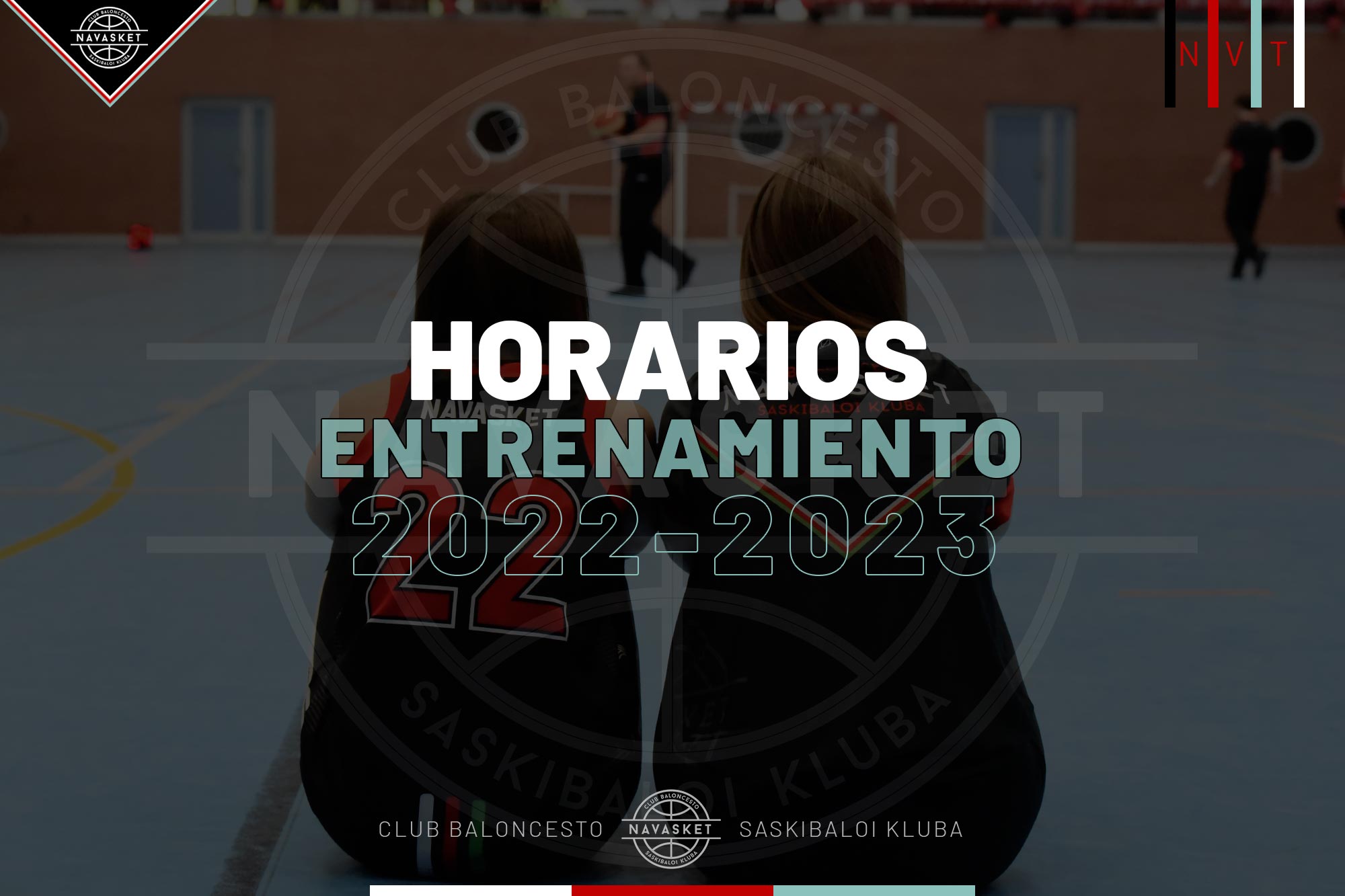 NVT | Horarios entrenamiento temporada 2022-2023