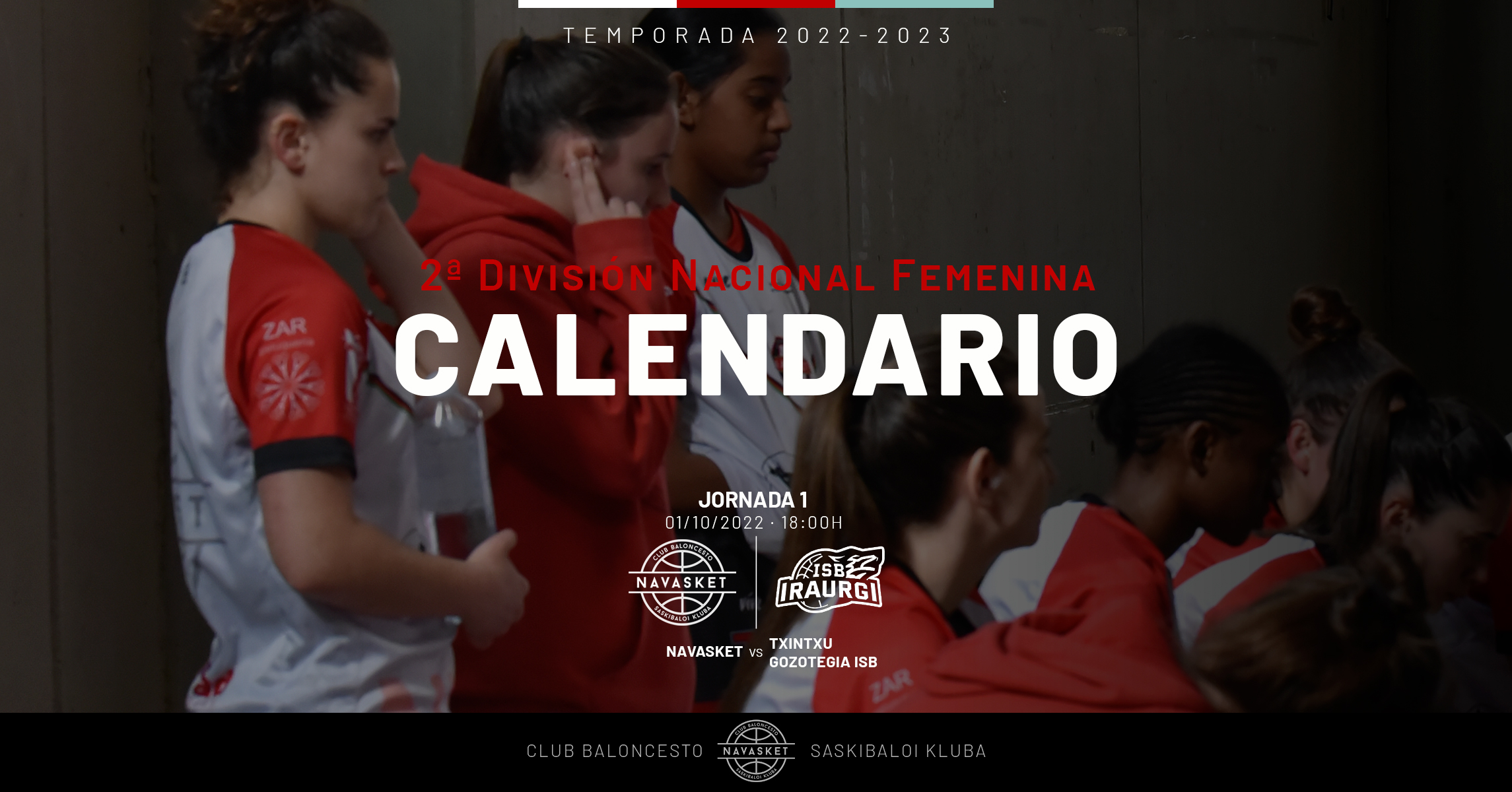 CALENDARIO 2022-2023 | 2ª División Nacional Femenino (portada)