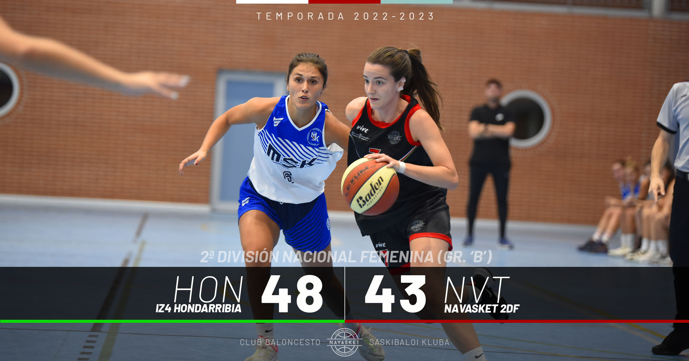 #2aFEM (J.5) | IZ4 Hondarribia 48-43 Navasket