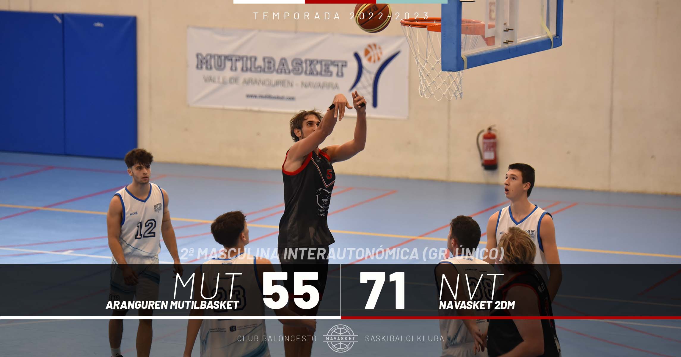 #2aMASC (J.6) | Aranguren Mutilbasket 55-71 Navasket 2DM