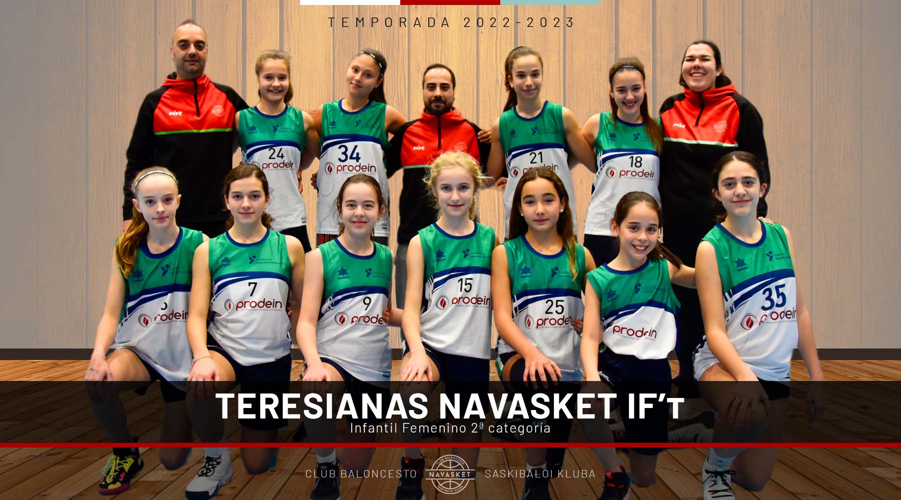 EQUIPOS NVT | Teresianas Navasket IF'T blanca (2022-2023)