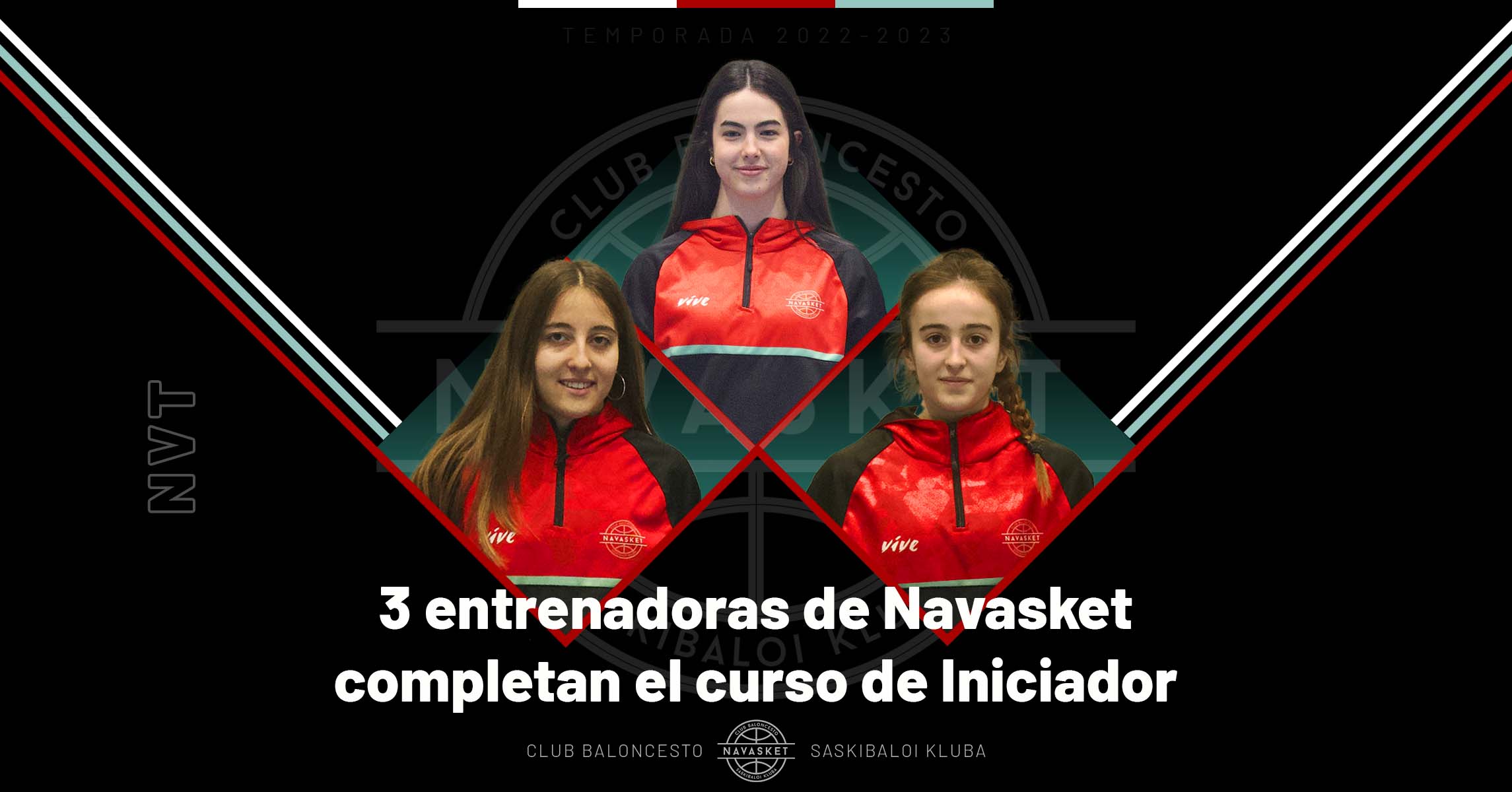 NVT | 3 entrenadoras de Navasket completan el curso de Iniciador