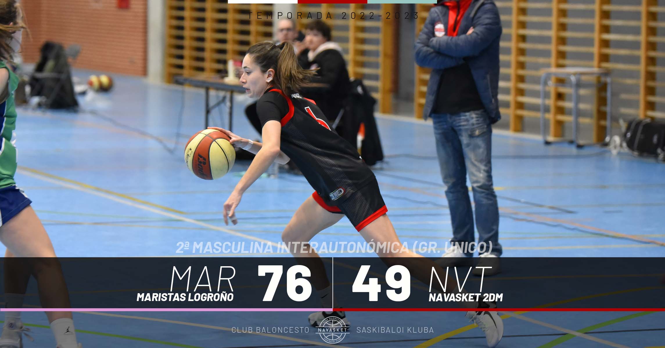 #2aFEM (A-1 | J.4) | Maristas Logroño 76-49 Navasket 2DF