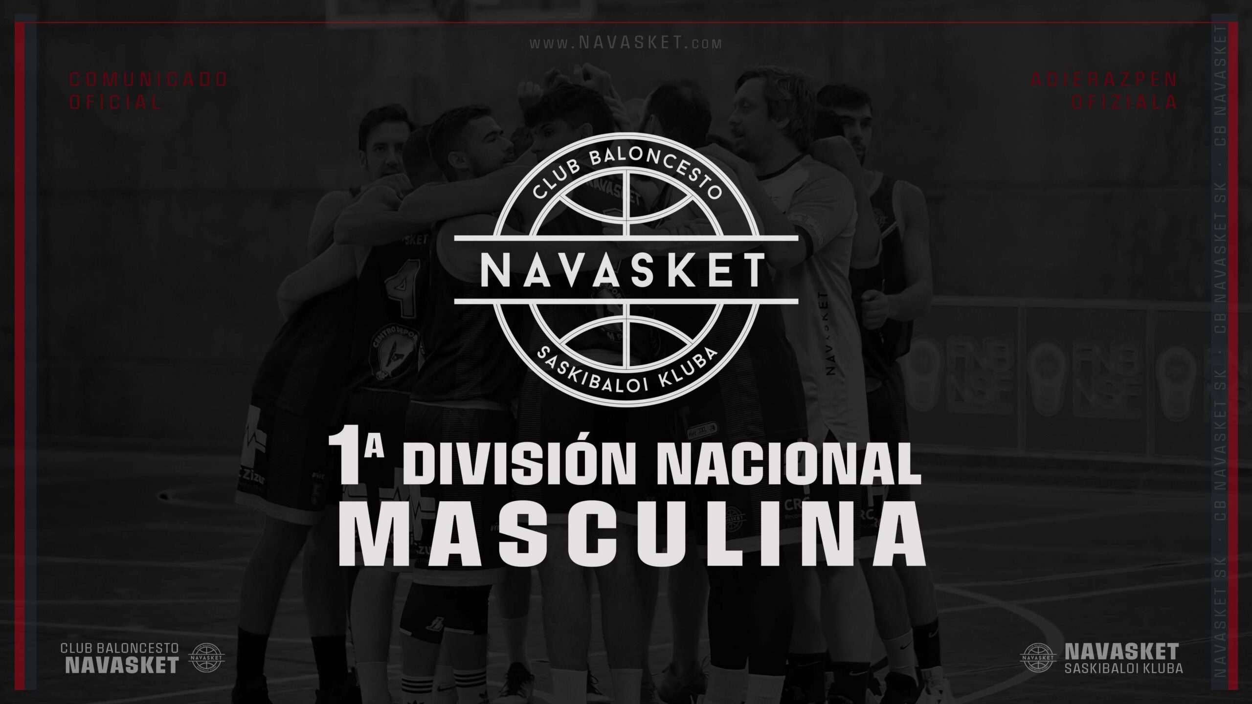 COMUNICADO OFICIAL | Navasket competirá en 1ª División Nacional Masculina