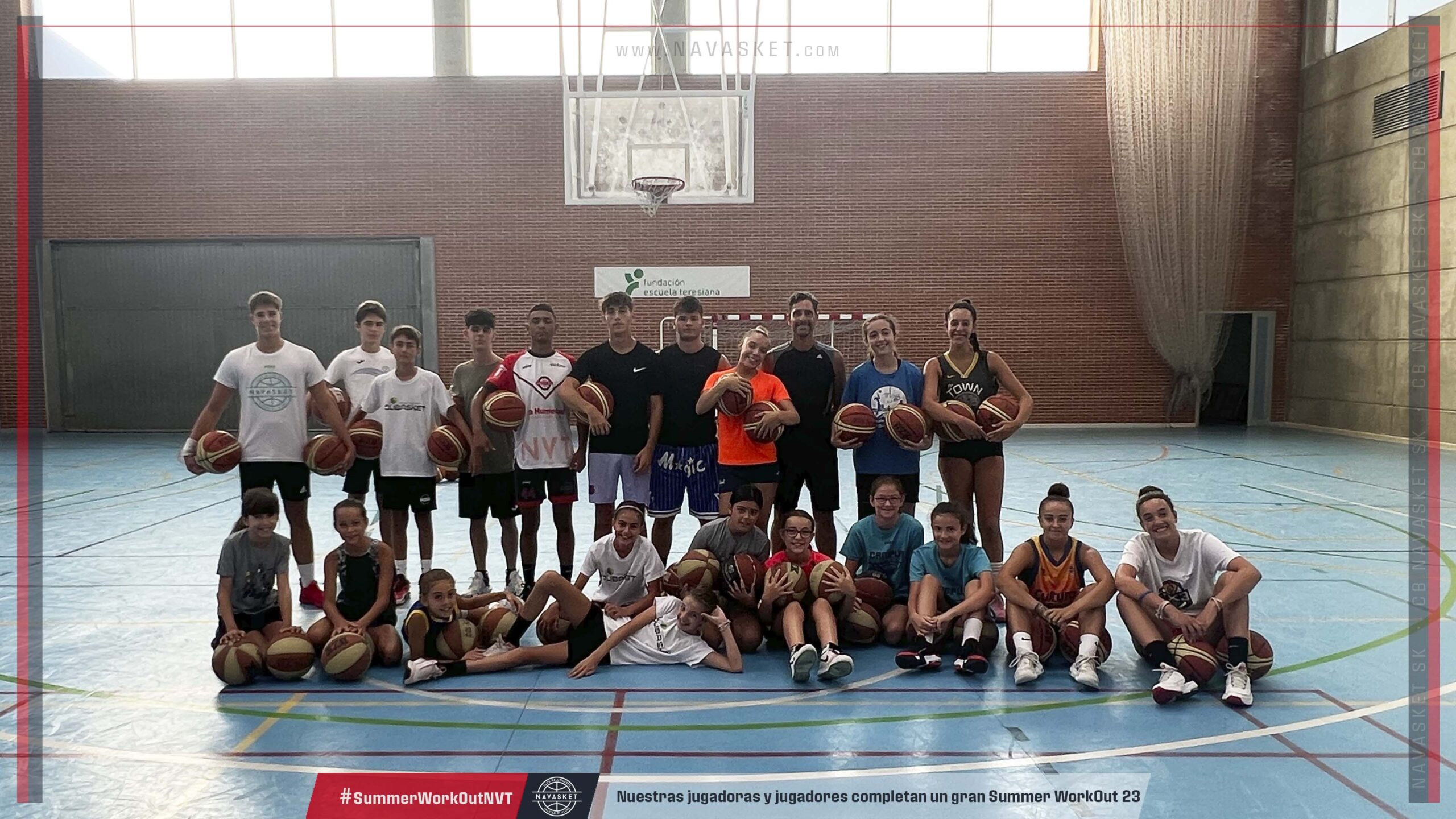 #SummerWorkOut | Nuestras jugadoras y jugadores completan un gran Summer WorkOut 23