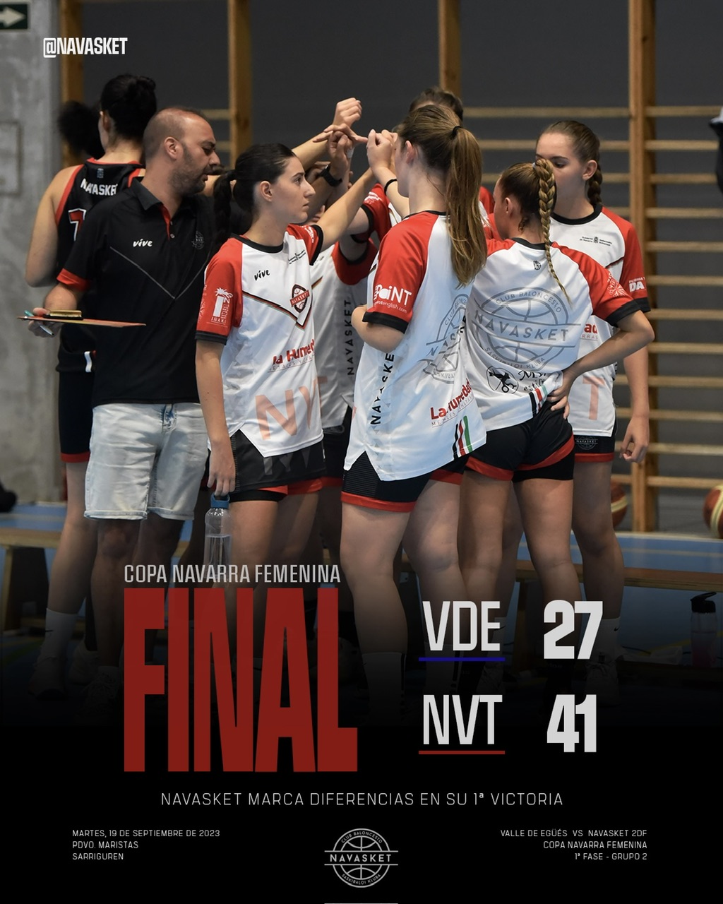 #2aFEM (Copa) | Valle de Egüés 27-41 Navasket 2DF