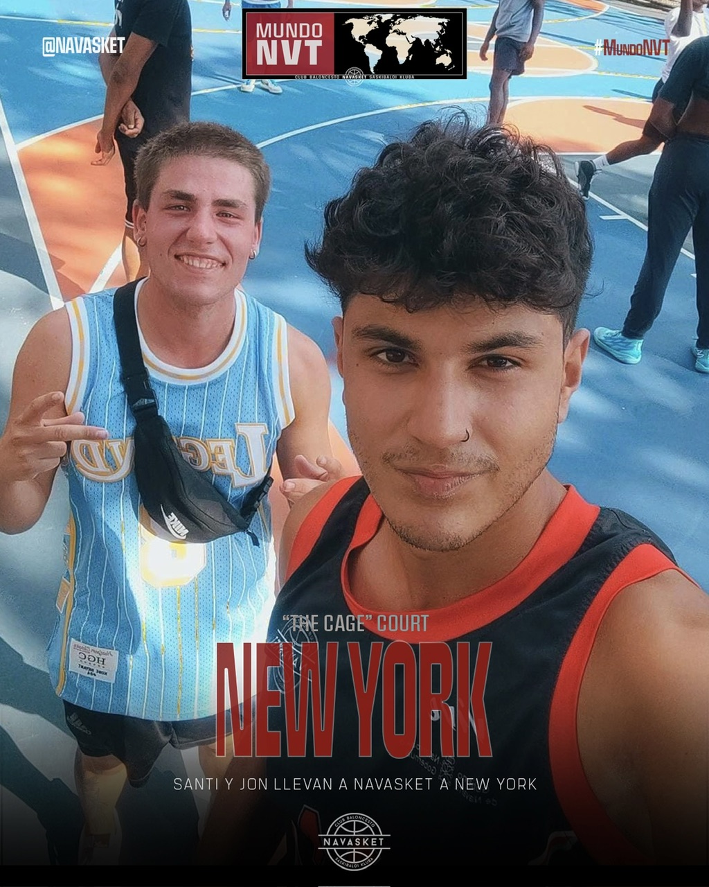 #MundoNVT | Santi y Jon llevan a Navasket a New York