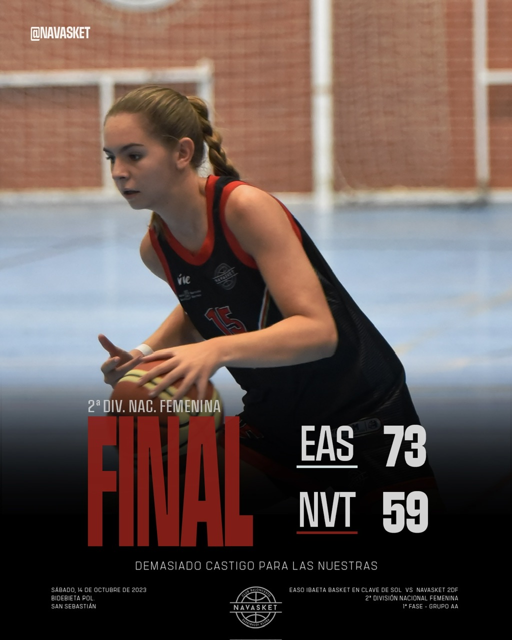 #2aFEM | J.3 | Easo Ibaeta Basket En Clave de Sol 73-59 Navasket 2DF