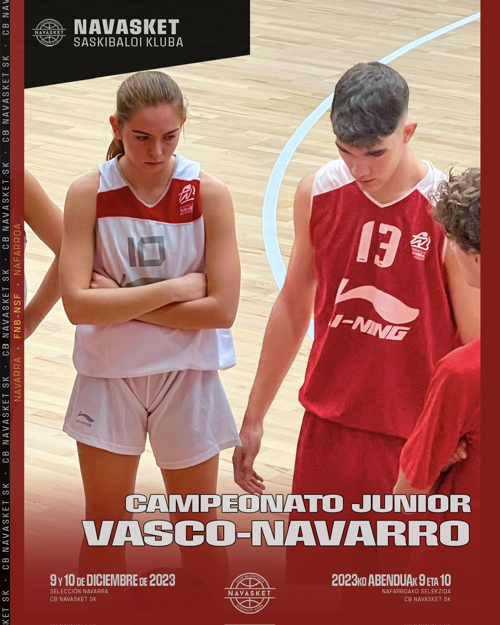 EUSKNAF2023 JUNIOR | 9 y 10 de diciembre de 2023 (Zarauz)