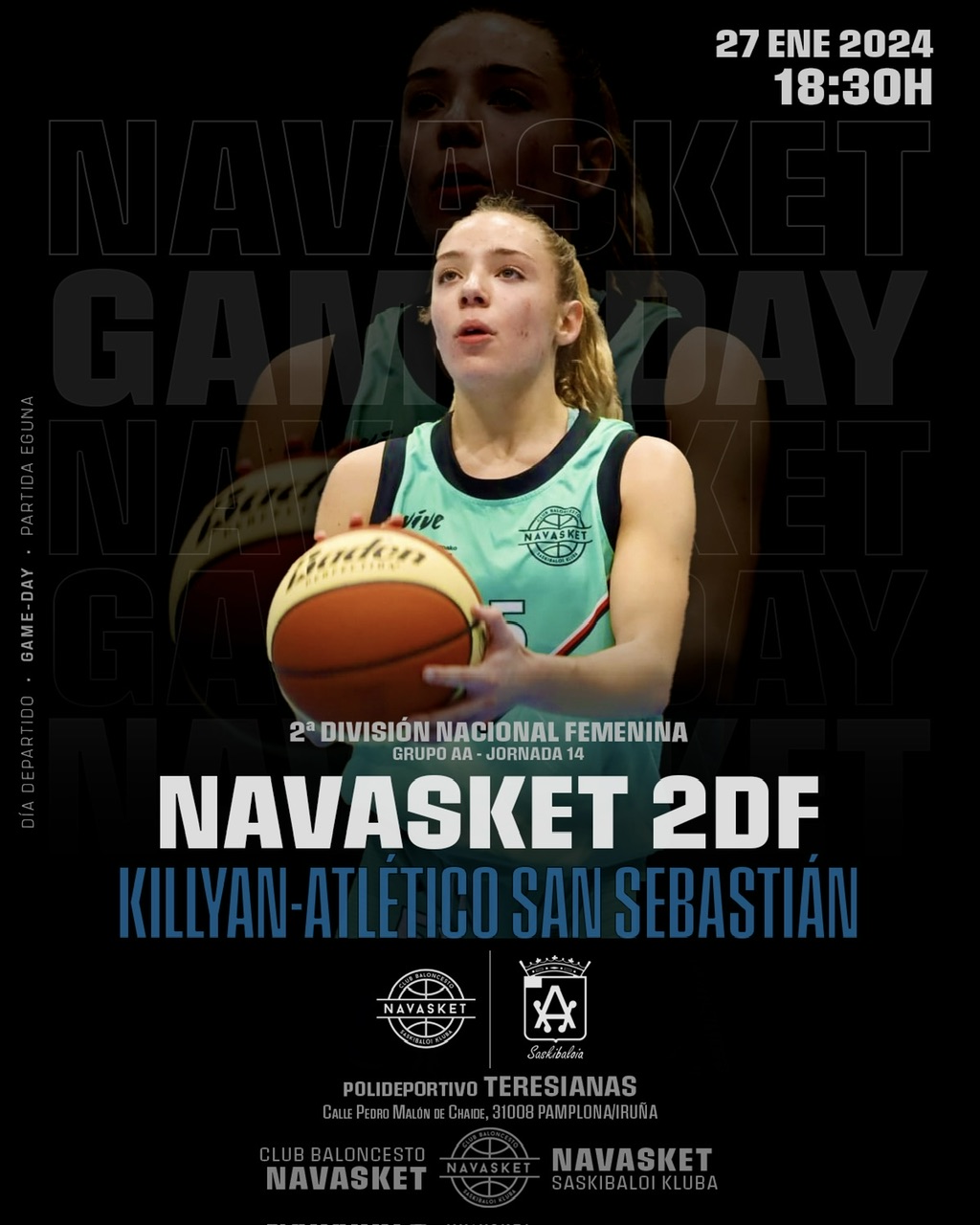 #2aFEM PREVIA | J.14 | Navasket 2DF Killyan-Atlético San Sebastián