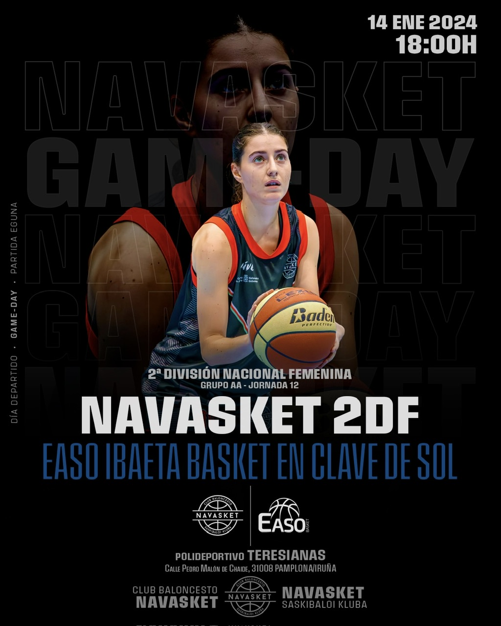#2aFEM PREVIA | J.12 | Navasket 2DF Easo Ibaeta Basket En Clave De Sol