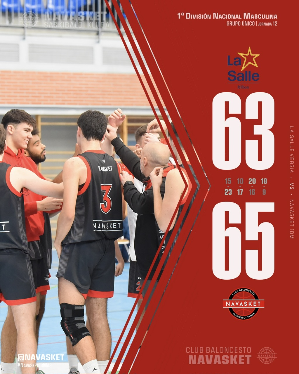 #1aMASC | J.12 | La Salle Versia 63-65 Navasket 1DM