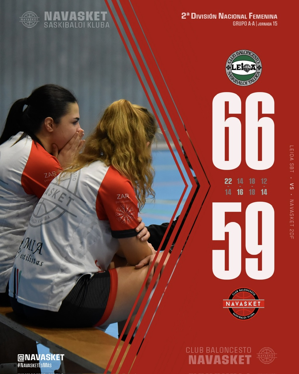 #2aFEM | J.15 | Leioa SBT 66-59 Navasket 2DF