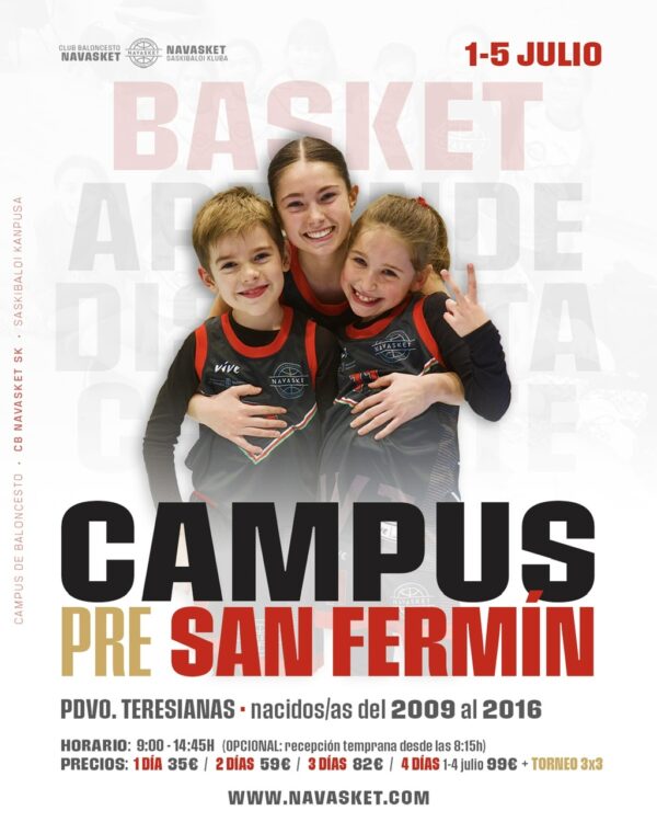 CAMPUS NAVASKET | Campus!NVT PreSanfermin 2024