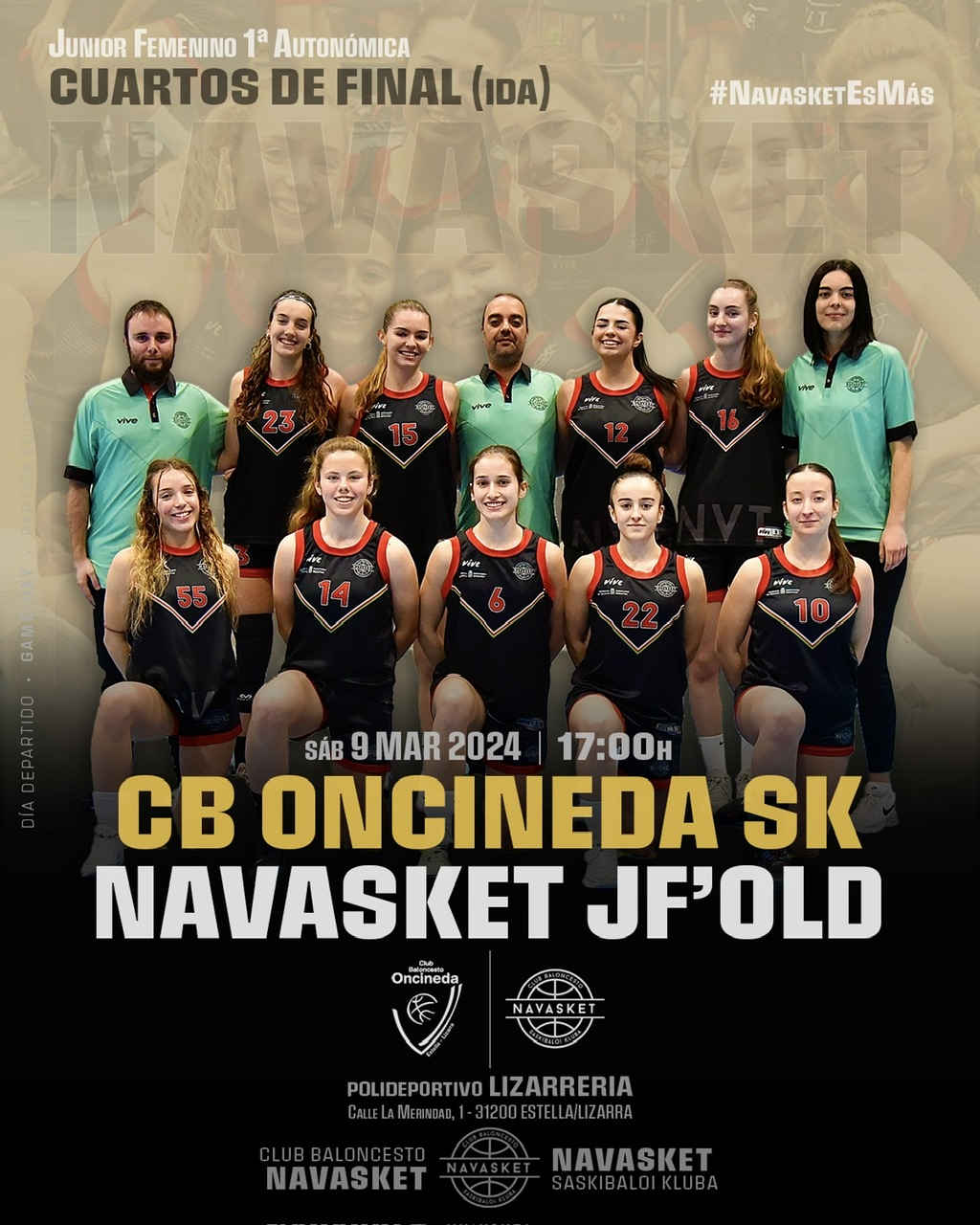#JunFEM CUARTOS DE FINAL | CB Oncineda SK Navasket JF’old