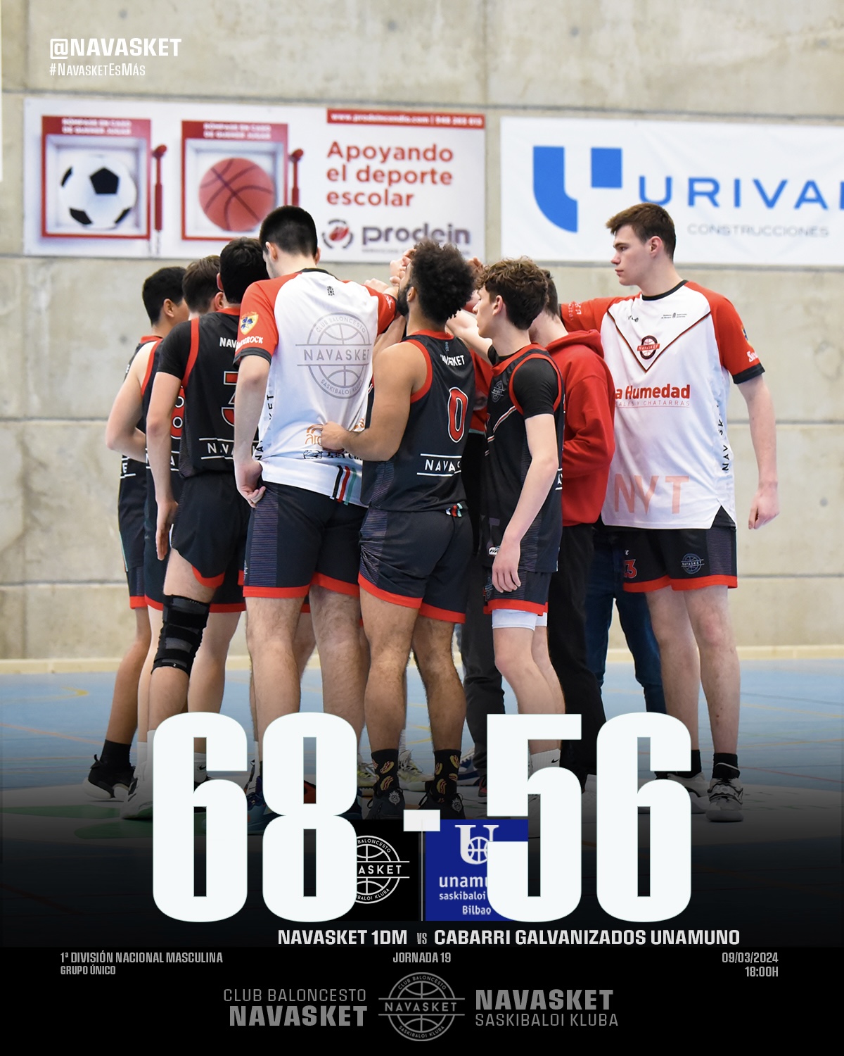 #1aMASC | J.19 | Navasket 1DM 68-56 Cabarri Galvanizados Unamuno