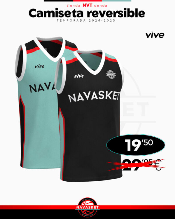 TIENDA | Camiseta reversible de entreno Navasket 2024-2025