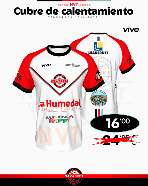 TIENDA | Cubre de calentamiento Navasket 2024-2025