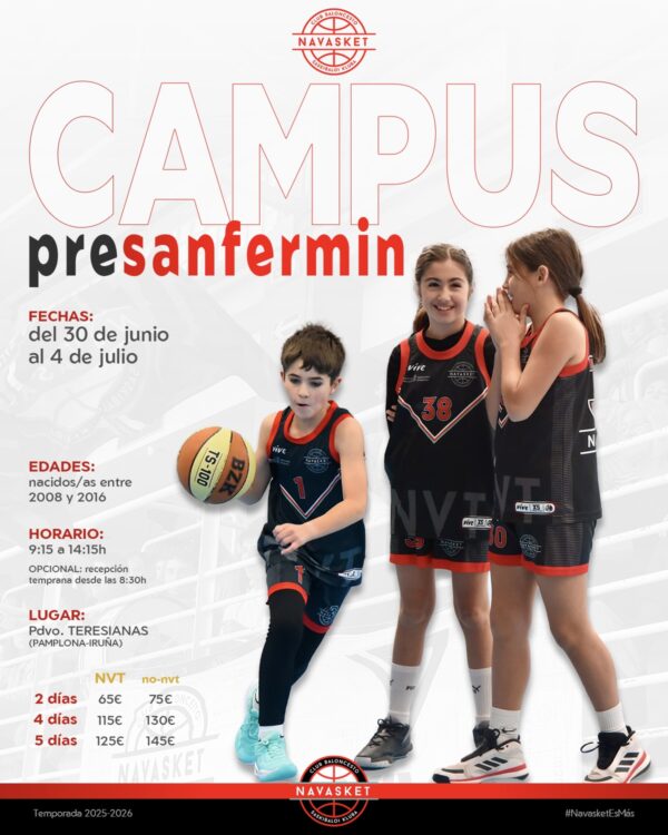 CAMPUS NAVASKET | Campus!NVT PreSanfermin 2025