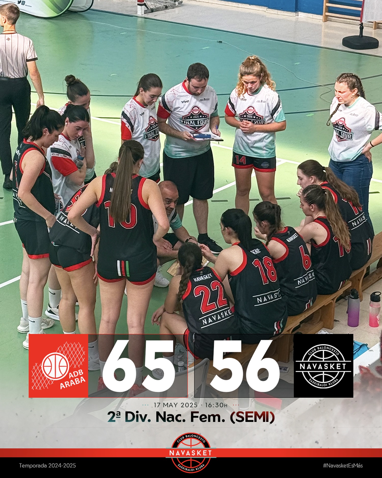 2ªFEM (semis) | Conet Facility Araba 65-56 Navasket 2DF
