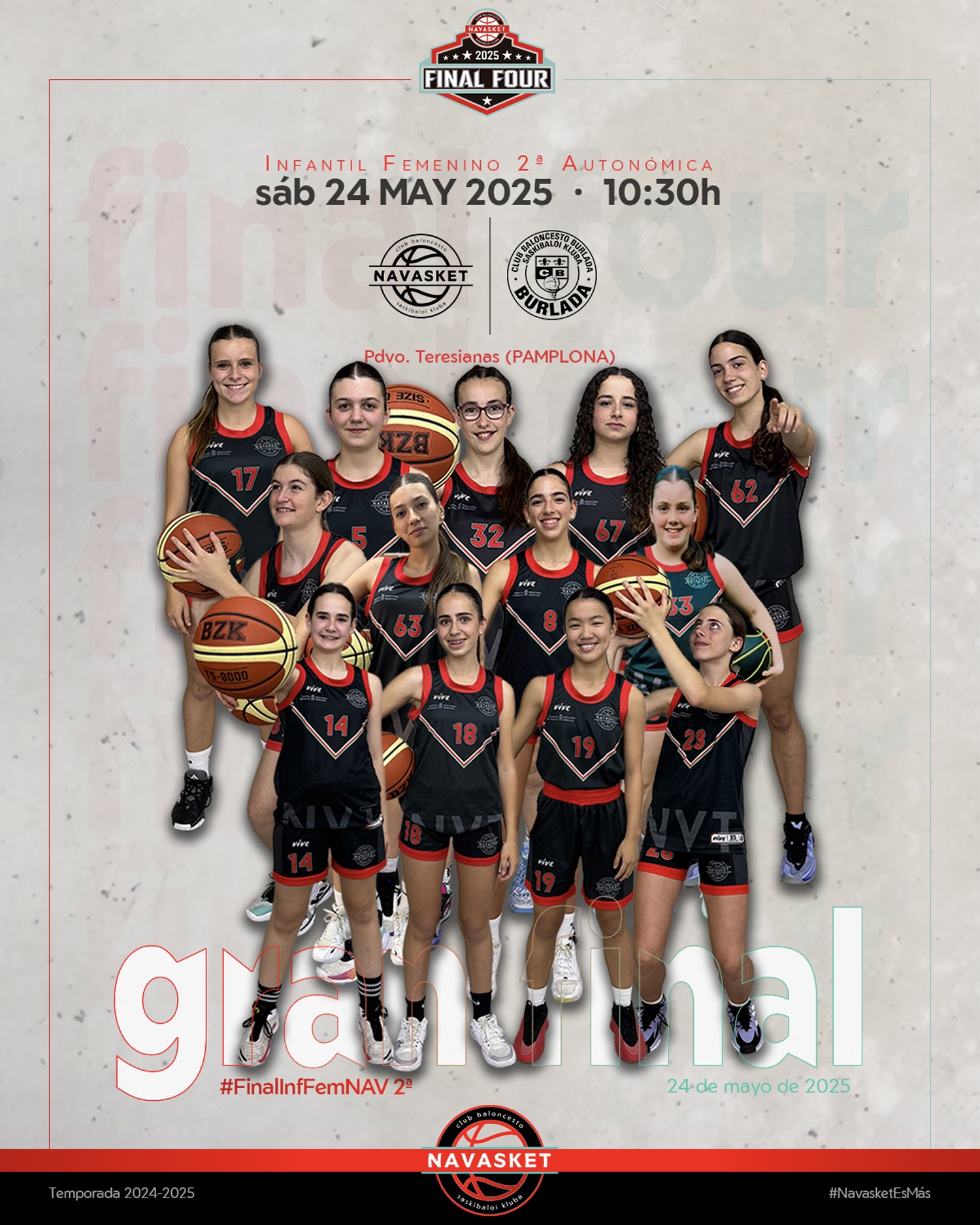 #FinalInfantilFemNAV 2ª 2025 | GRAN FINAL | Navasket IF’new Burlada