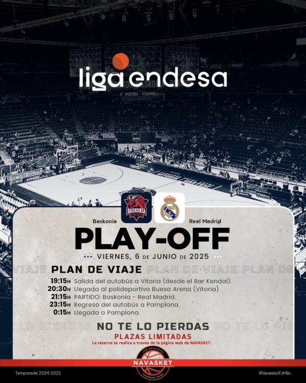 PARTIDO PLAY-OFF ACB | Baskonia - Real Madrid (06-06-2025)