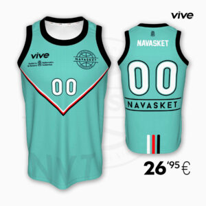 TIENDA | Camiseta turquesa de juego Navasket (2ª equipación)