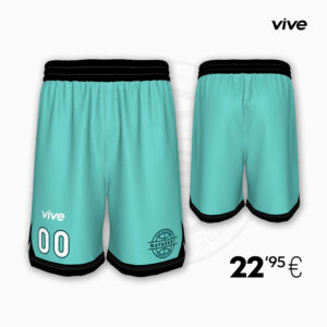 TIENDA | Short turquesa de juego Navasket (2ª equipación)